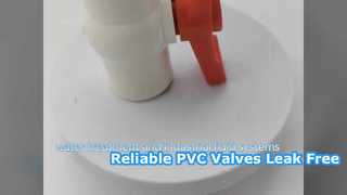 Universal PVC Plastic Ball Valve for Complete Water Pipeline Fittings